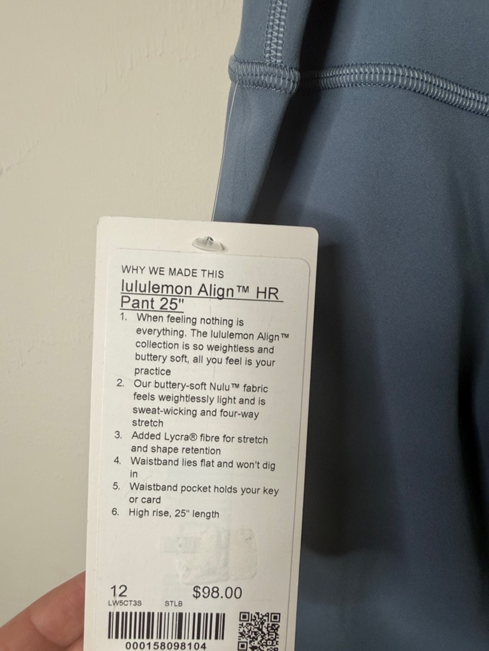 Lululemon Align HR Pant 25” - Picture 4 of 4